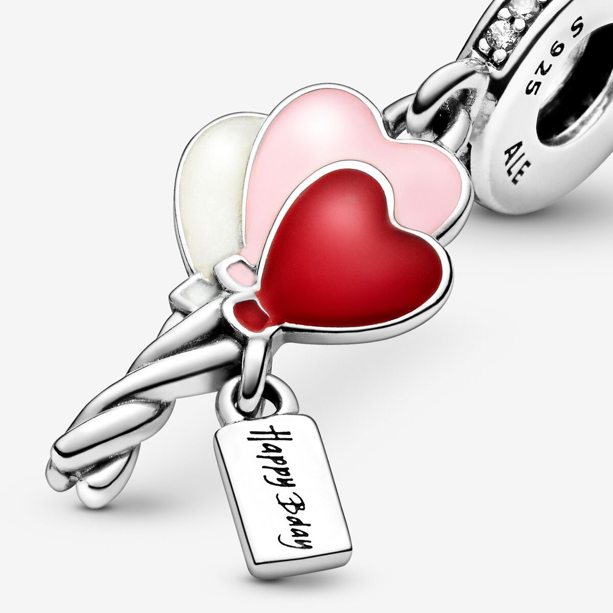 Pandora Happy Bday Balloon Dangle Charm