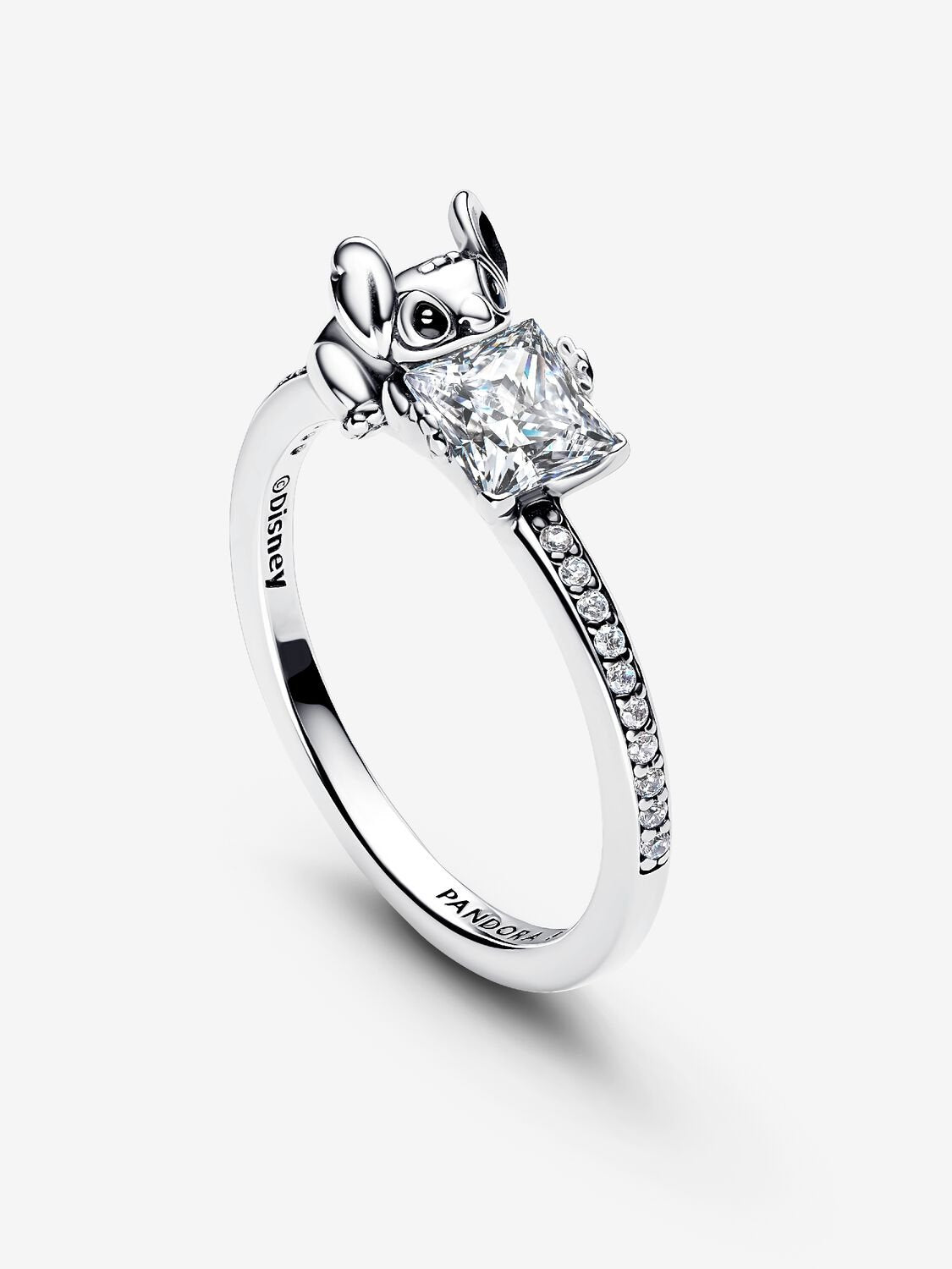 Pandora Disney Stitch & Stone Ring Sterling silver