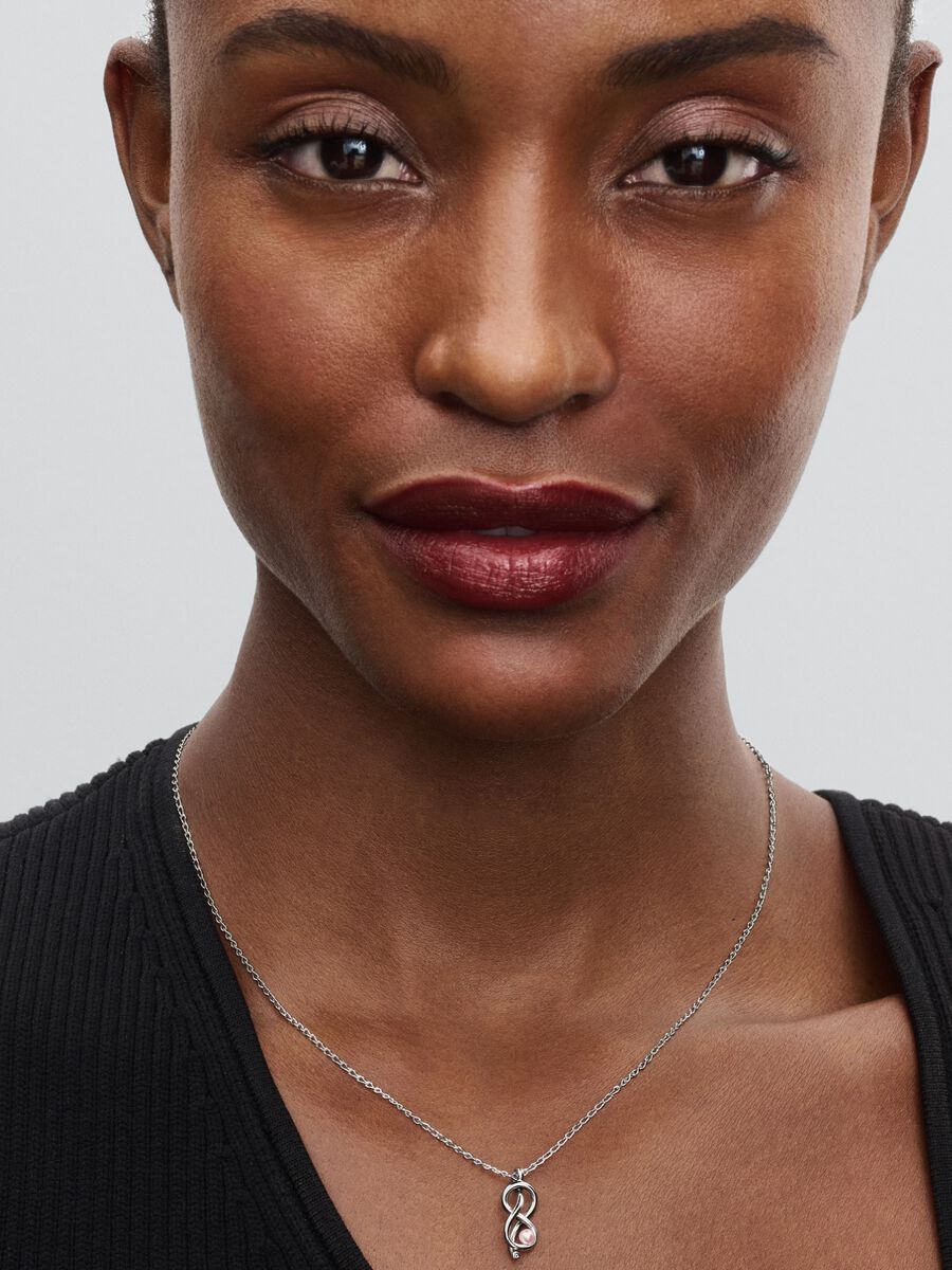 Infinity Knot Collier Necklace
Sterling silver