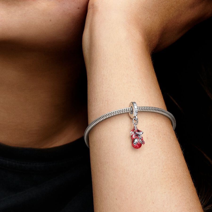 Pandora Marvel Hanging Spider-Man Dangle Charm