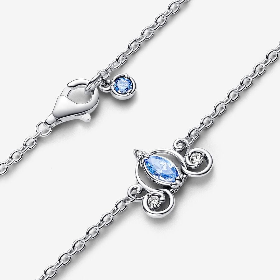 Princess Carriage Pendant Necklace – 17.7"
