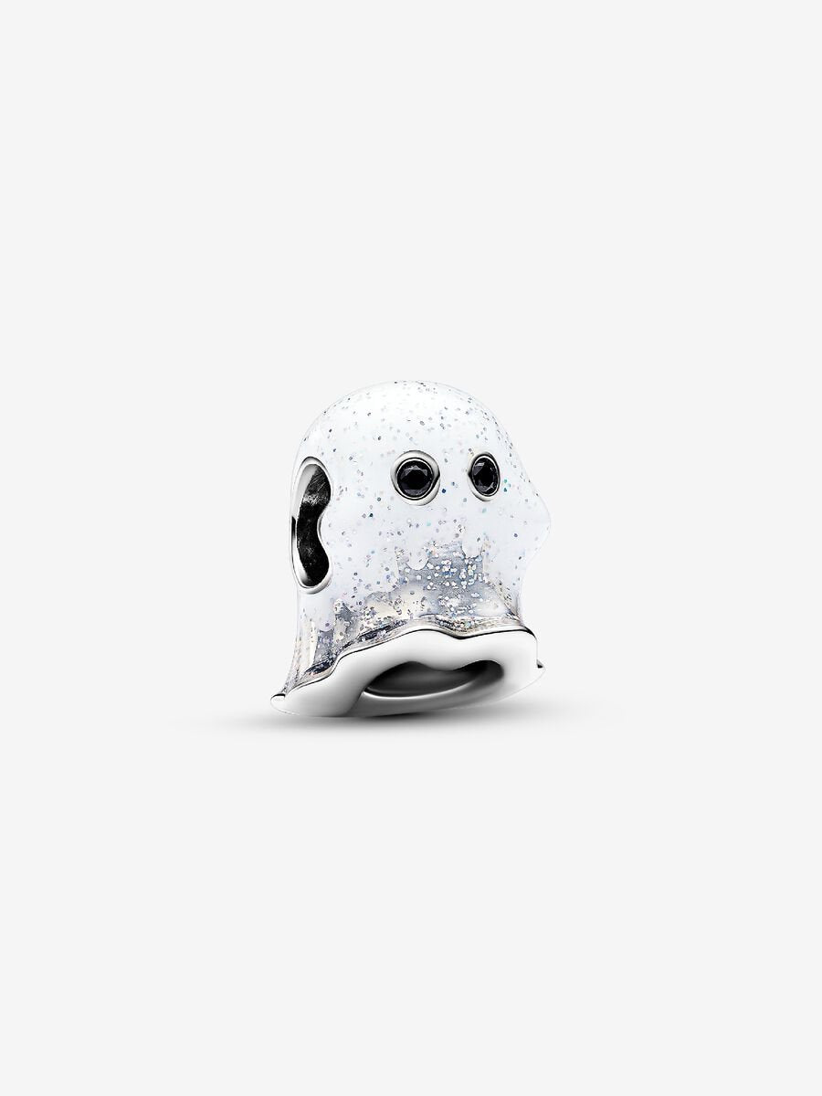 Glow-in-the-dark Boo Ghost Charm
Sterling silver