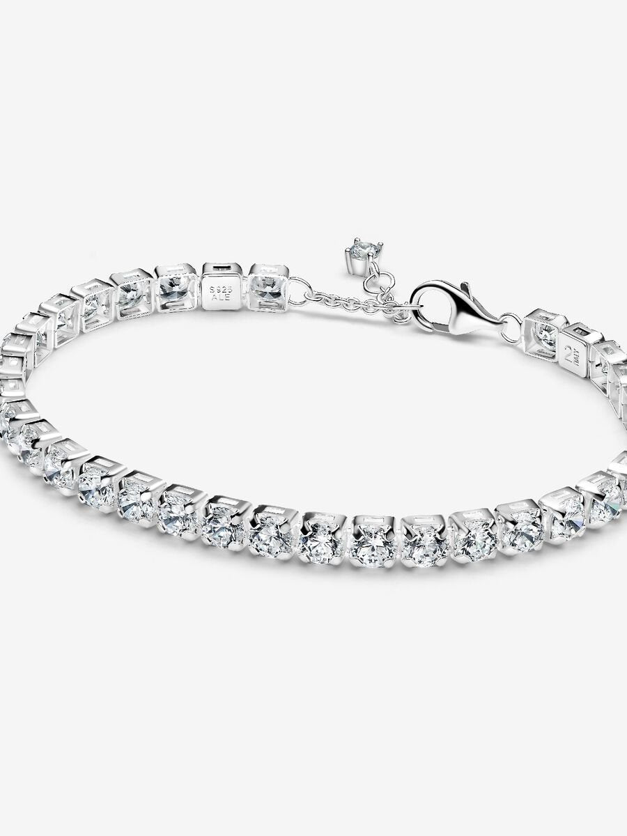 Pandora Sparkling Bold Tennis Bracelet Sterling silver