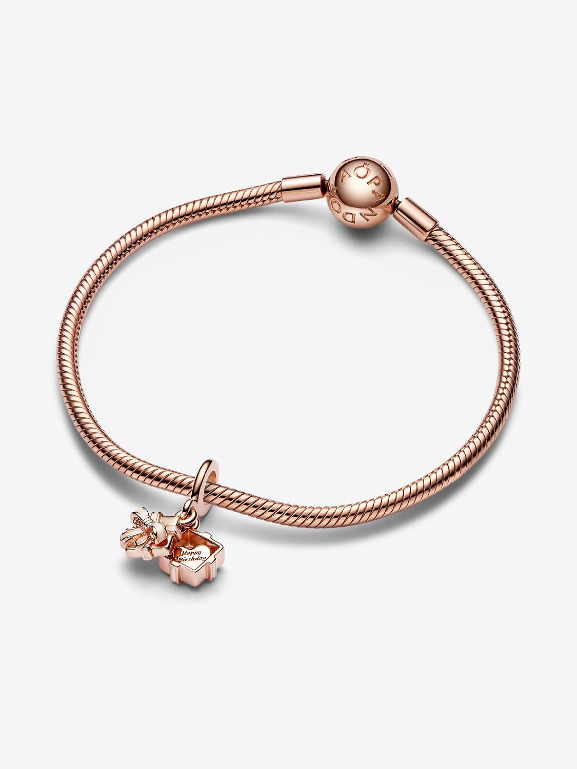 Pandora Happy Birthday Gift Openable Dangle Charm