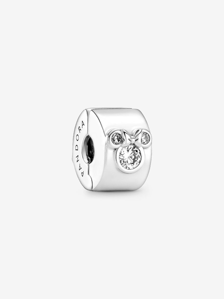 Pandora Disney Mickey Mouse & Minnie Mouse Clip Charm Sterling silver