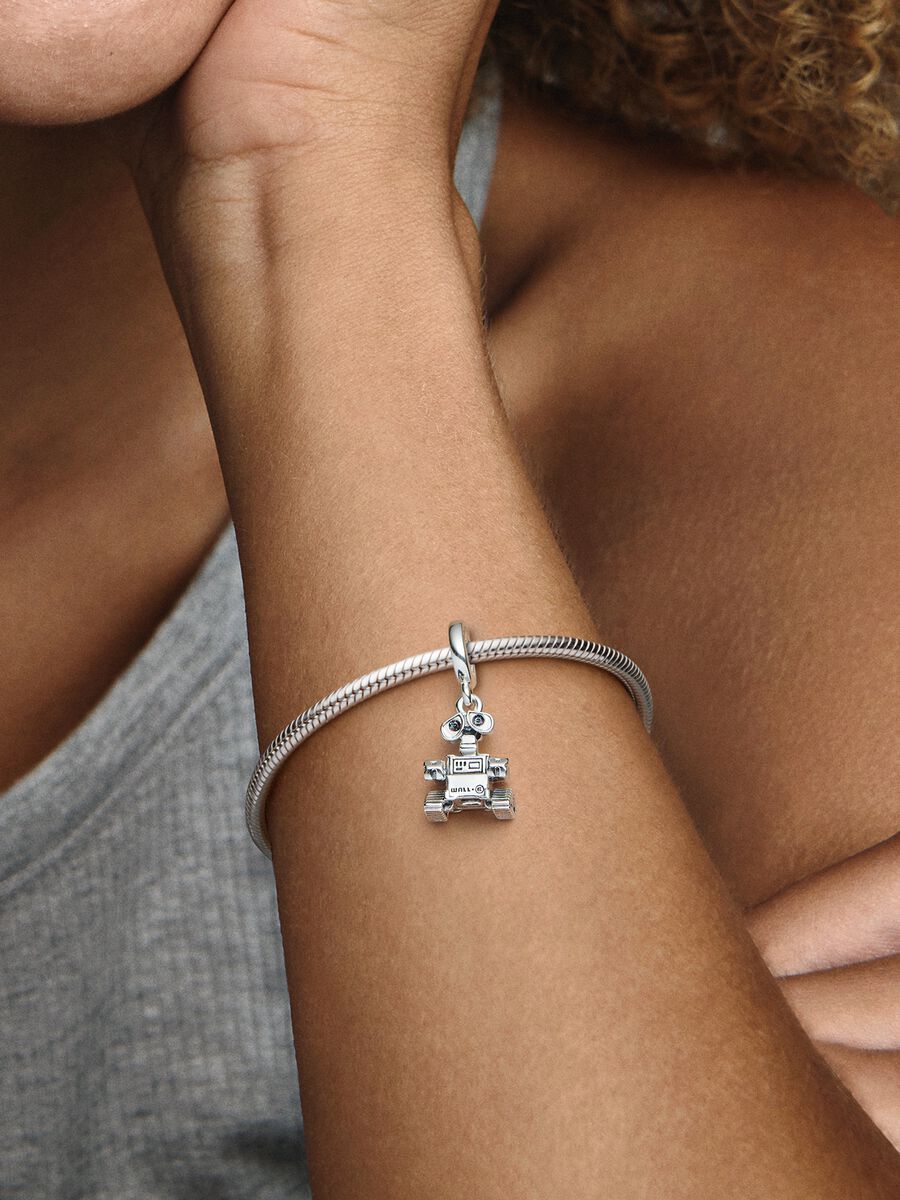 Pandora Disney Pixar Wall-E Dangle Charm Sterling silver