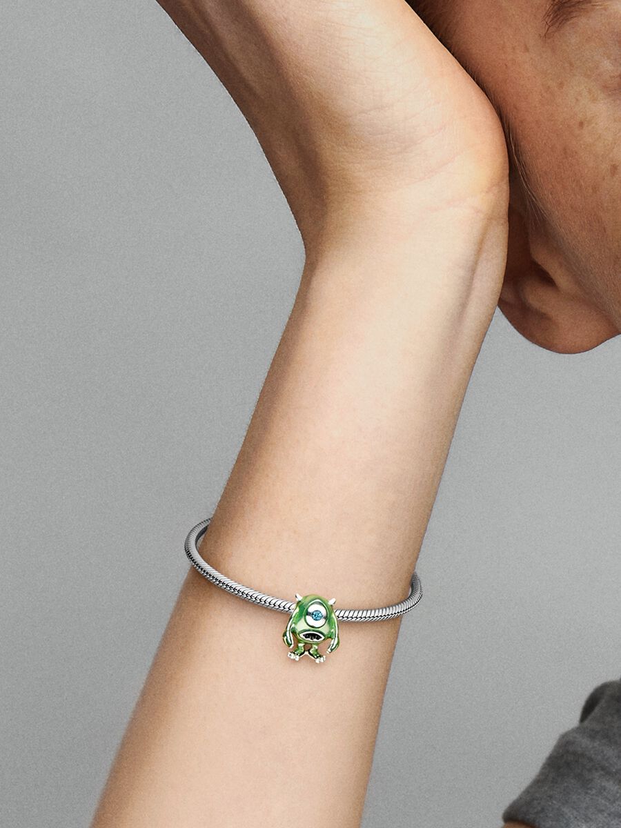 Disney Pixar Mike Wazowski Charm Sterling silver