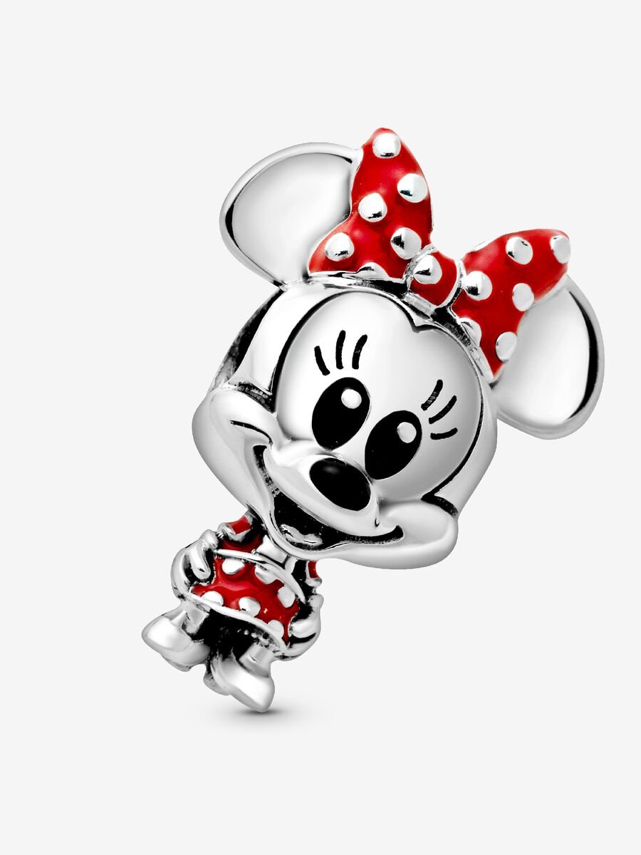 Pandora Disney Minnie Mouse Dotted Dress & Bow Charm 798880C02