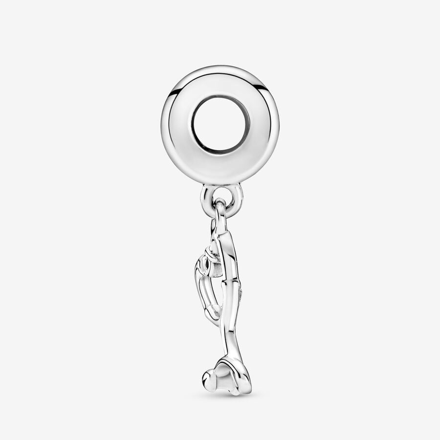 Pandora Stethoscope Heart Dangle Charm