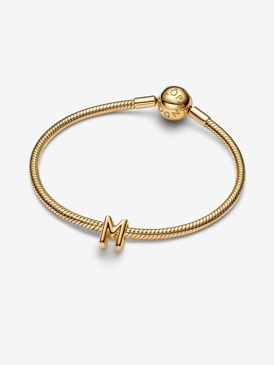 Letter M Alphabet Charm