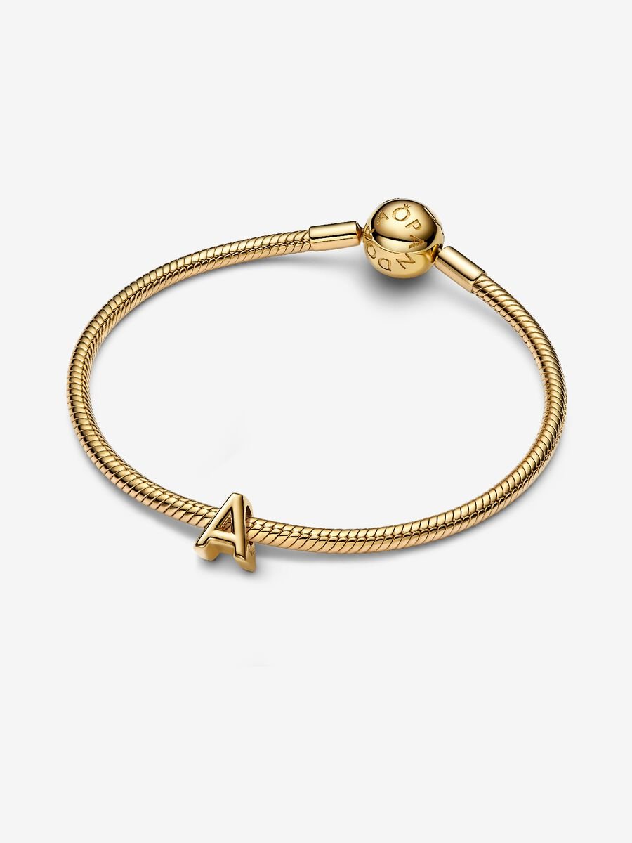 Letter A Alphabet Charm