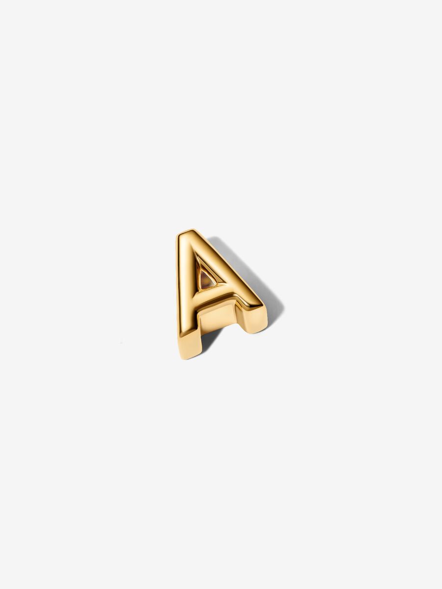 Letter A Alphabet Charm