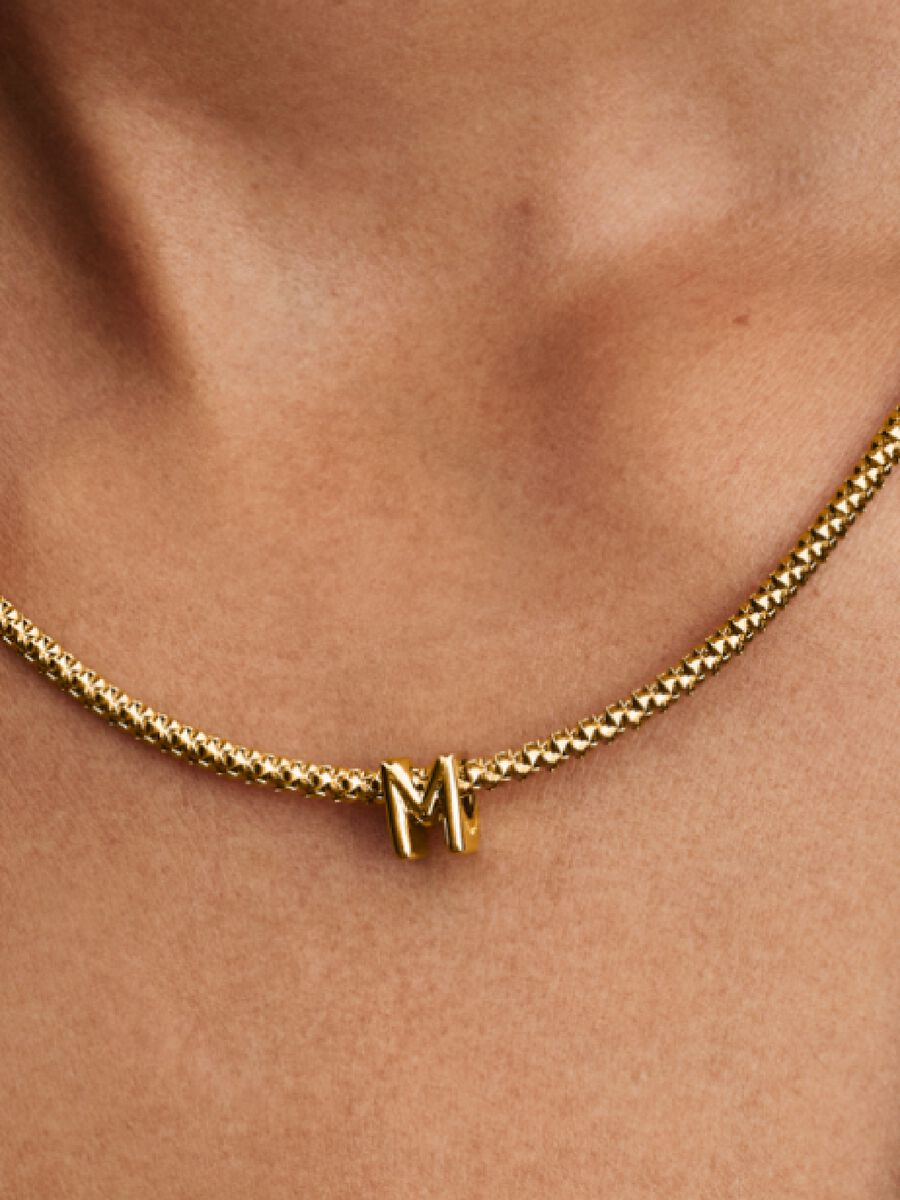 Letter M Alphabet Charm