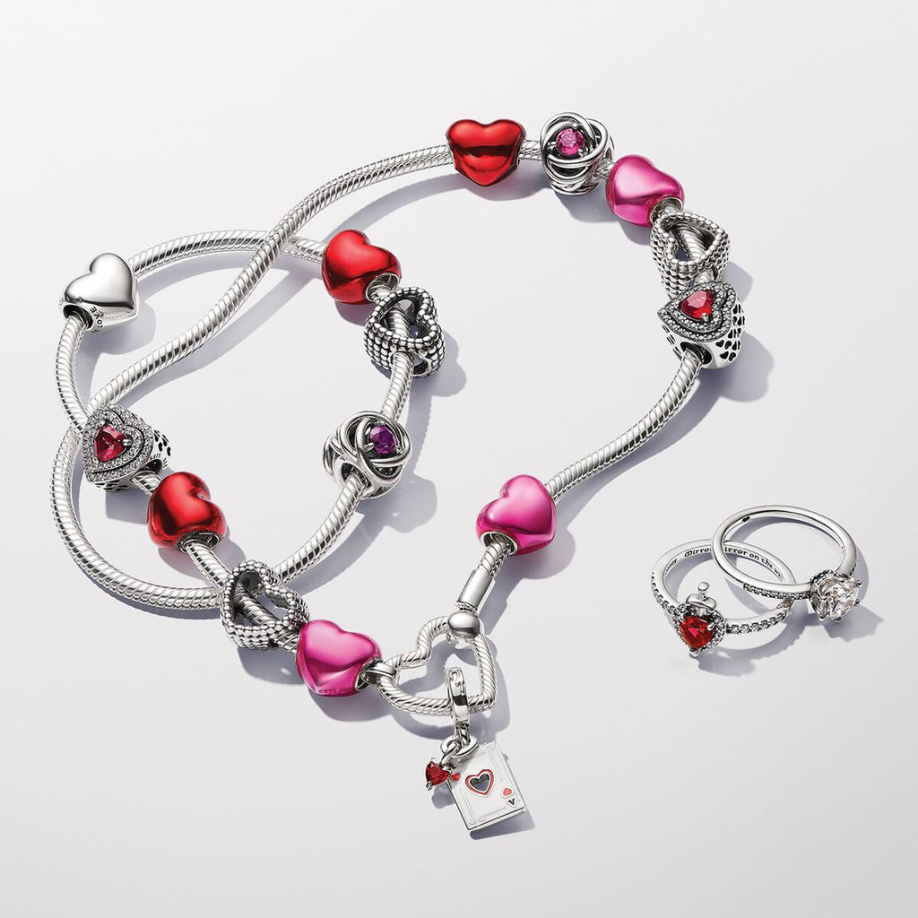 Pandora Disney Villains Queen of Hearts Double Dangle Charm