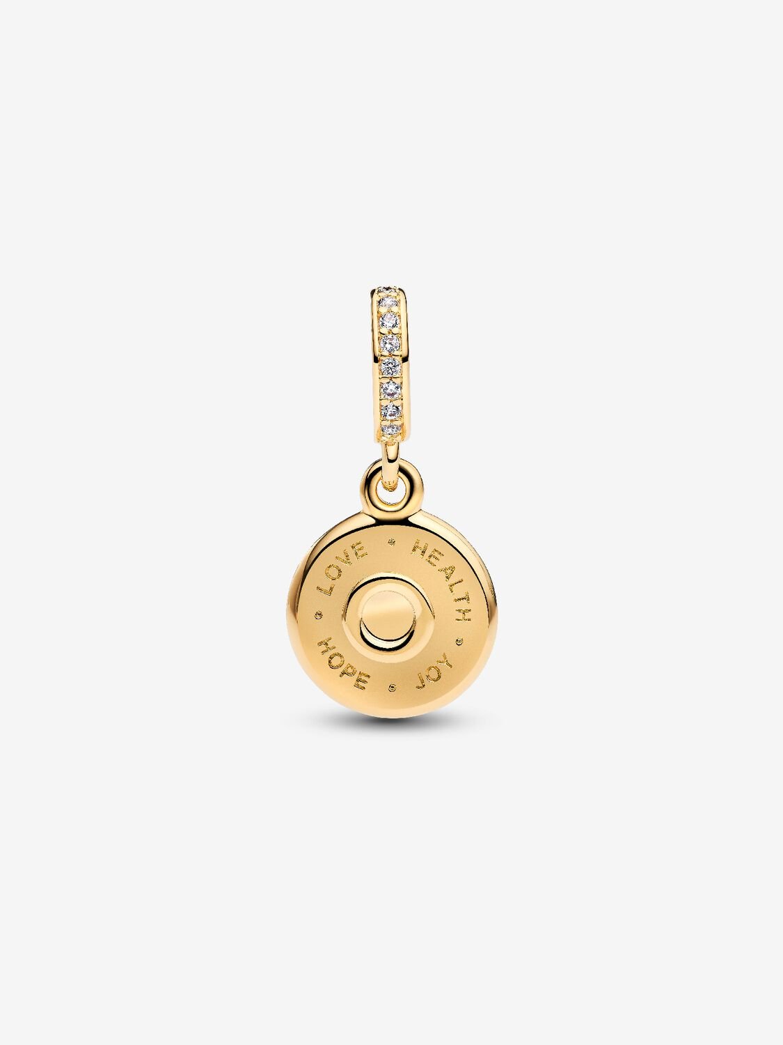 Pandora Happy Birthday Cake Dangle Charm 14k gold plating